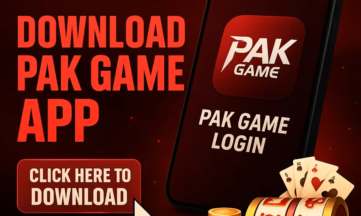 Pak Games APK download app preview — pak games login